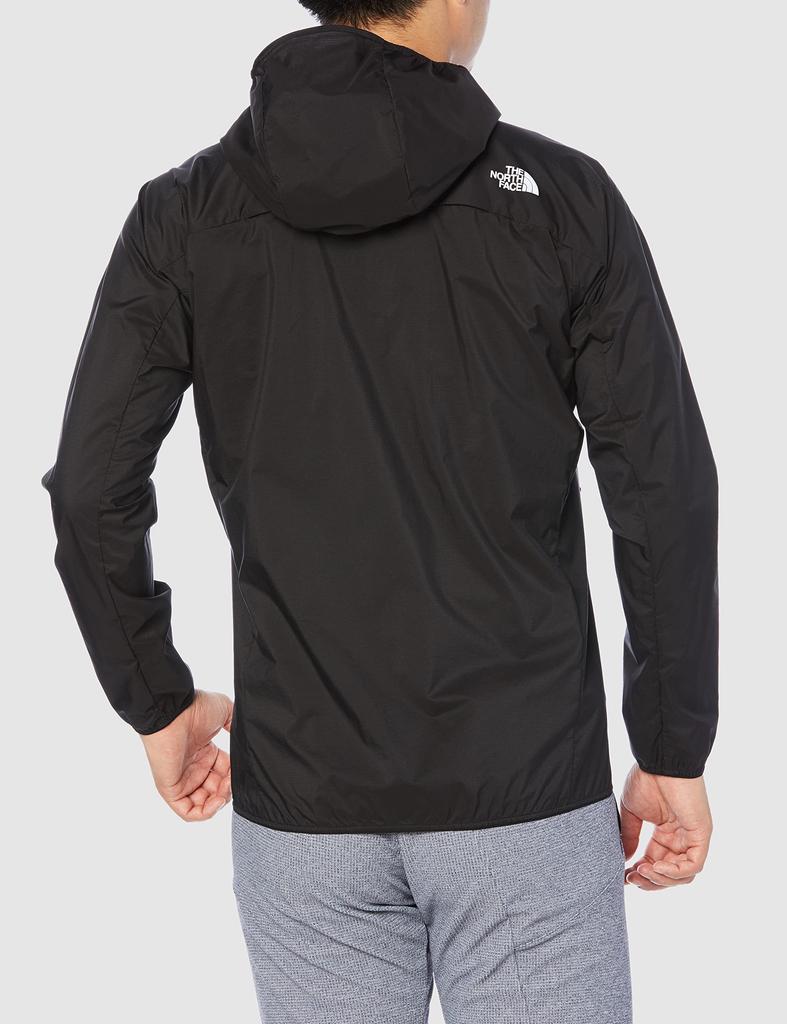 The North Face Худи с разрезами-«ласточкин хвост», размер S, мужское, водоотталкивающее, ветрозащитное, легкое, черное,