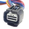 7283-2764 2Pcs Headlight Headlamp Connector Adapter Harness Cable Wire Wiring Plug Pigtail Fit for Honda CR-V 2017 2018-2022