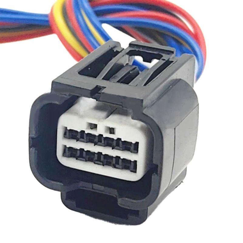 7283-2764 2Pcs Headlight Headlamp Connector Adapter Harness Cable Wire Wiring Plug Pigtail Fit for Honda CR-V 2017 2018-2022