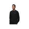 Jordan Удобная спортивная толстовка с круглым вырезом и длинным рукавом Brooklyn Fleece Logo, мужская толстовка черного цвета FV7296-010