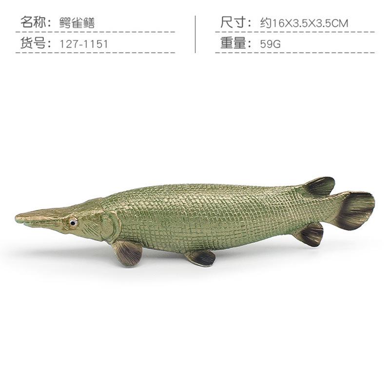 Export Simulation Marine Animal Model Submarine Creature Crocodile Gar Puffer Fish Blue Whale Flying Elephant Octopus Ornament