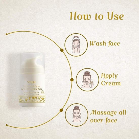 Vasu Ночной крем для омоложения кожи 50 мл