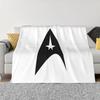 Star Treks Blanket Velvet Print Film Movie Multi-function Lightweight Thin Throw Blanket for Bed Couch Bedspreads