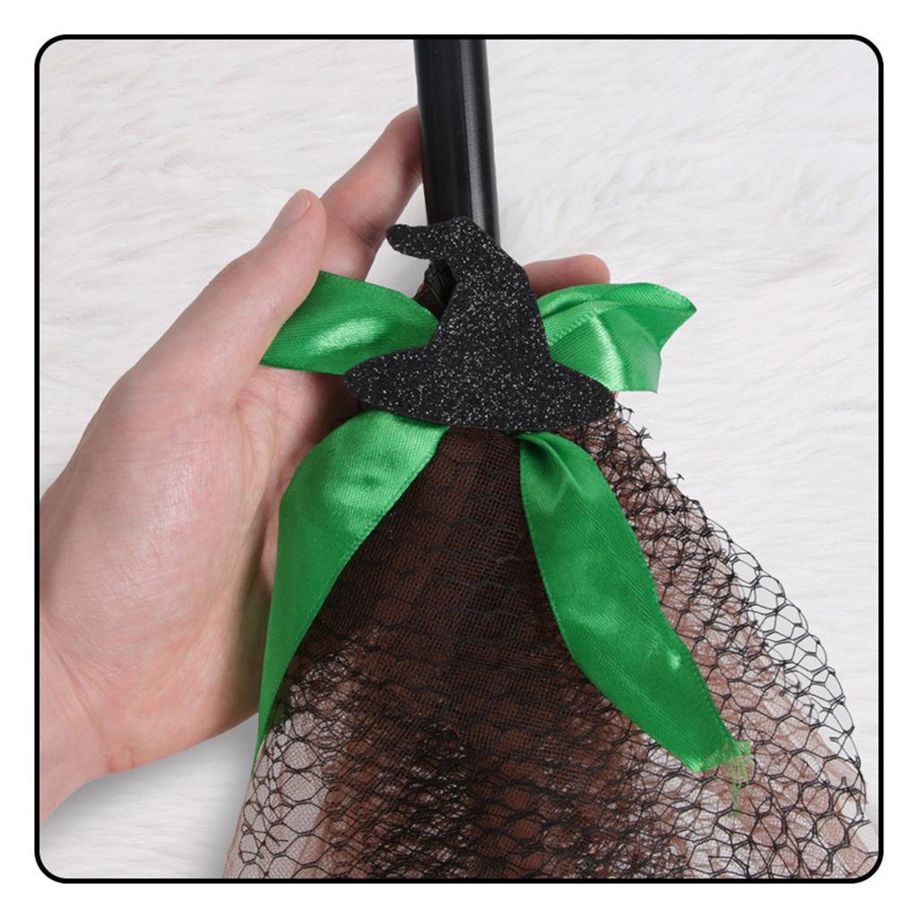 Хэллоуин Детский реквизит Украшение для вечеринки Косплей Реквизит ведьмы Съемный сетчатый реквизит