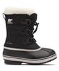 Sorel Kids' Ute Pack Nylon Waterproof Boots, Size 24.0cm, Black