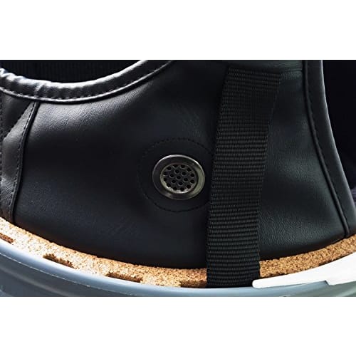 Bike Parts Center Helmet Half Cork Half Three Button Black Lame Free Size (Head Circumference 57cm~less Than 60cm) 701002