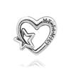 Pandora 792829c00 Openwork Family Heart Star Silver Charm