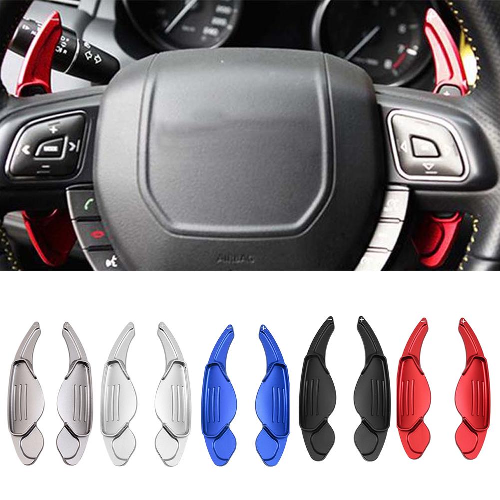 For Land Rover Range Rover Evoque Discovery Sport Jaguar XF XJ XJL New Aluminum Steering Wheel Shift Paddle Shifters Extension