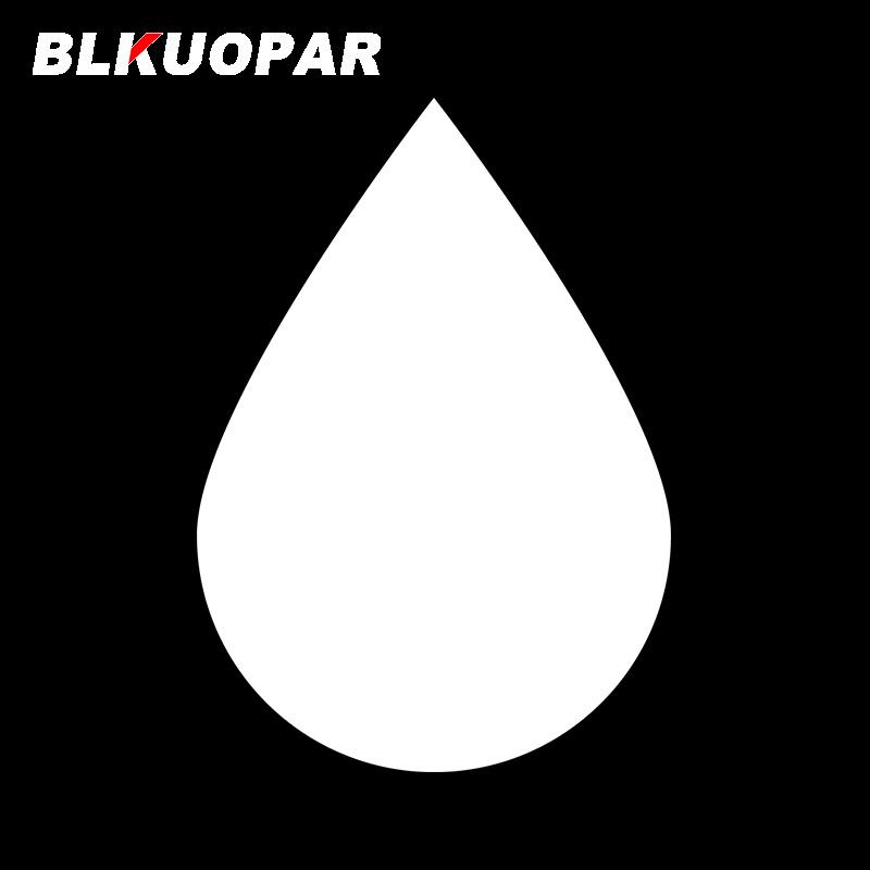 BLKUOPAR для Автомобильных Наклеек в Форме Капли Воды Модные Простые Наклейки Устойчивые к Царапинам Креативный Декор для Кондиционера Ноутбука Автомобильная Наклейка