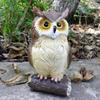 Фигурка совы, скульптура из смолы, художественные поделки, домашний настольный коллекционный предмет, маленькая статуя, декор животного для