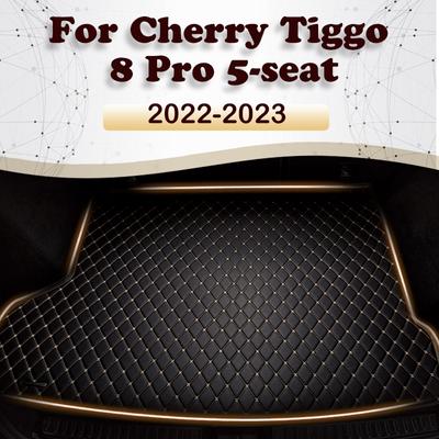 Коврик в багажник автомобиля для Chery Tiggo 8 Pro 5-Seat 2022 2023, автомобильные аксессуары на заказ, интерьер автомобиля