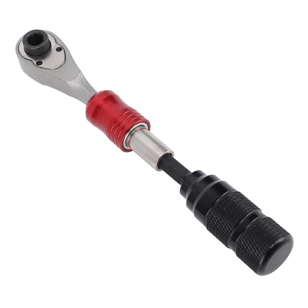 Ratchet Wrench Screwdriver Set Magnetic Bit Holder Aluminum Alloy Ratchet Screwdriver Tool Set with