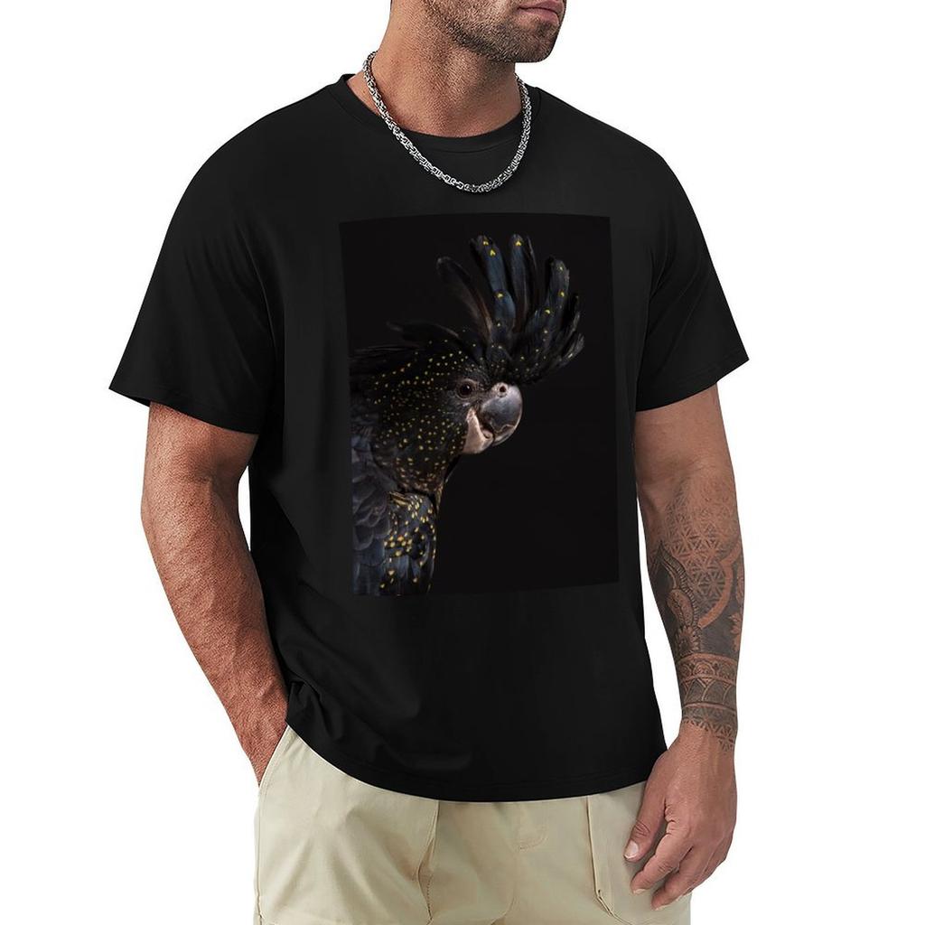 Redtailed Black Cockatoo 2 Tshirt Cool Feeling Summer Tee Shirt