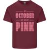 Breast Cancer Awareness In October Pink Unisexs Light Cotton TShirt