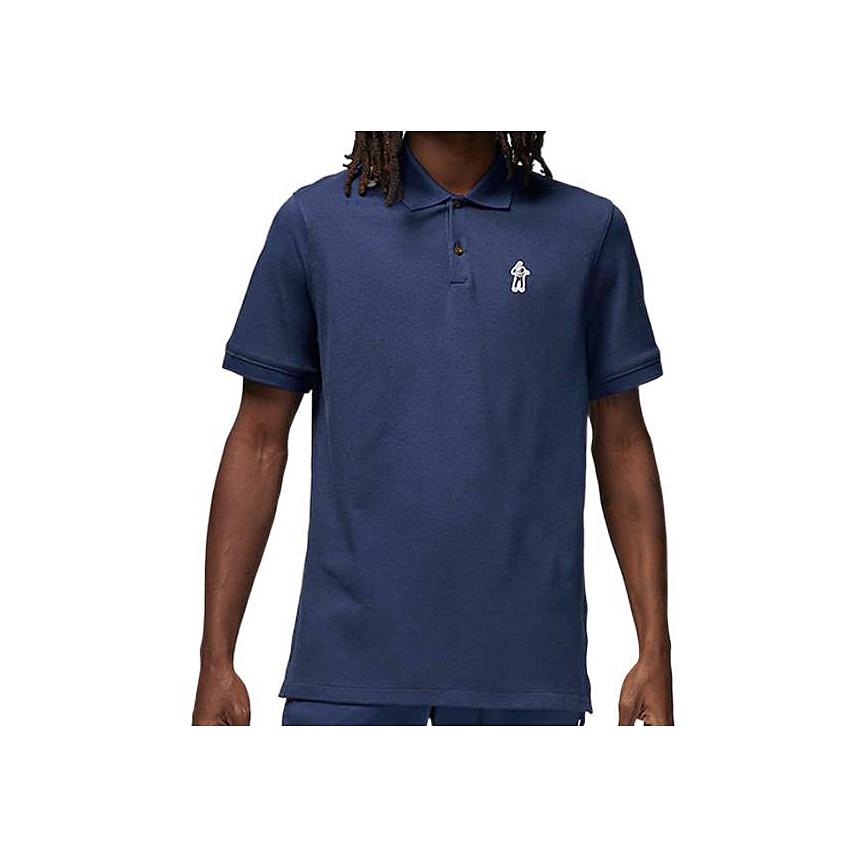 Jordan X Eastside Golf Polo Shirt (Asia Sizing) Navy Men Streetwear DV1893-410