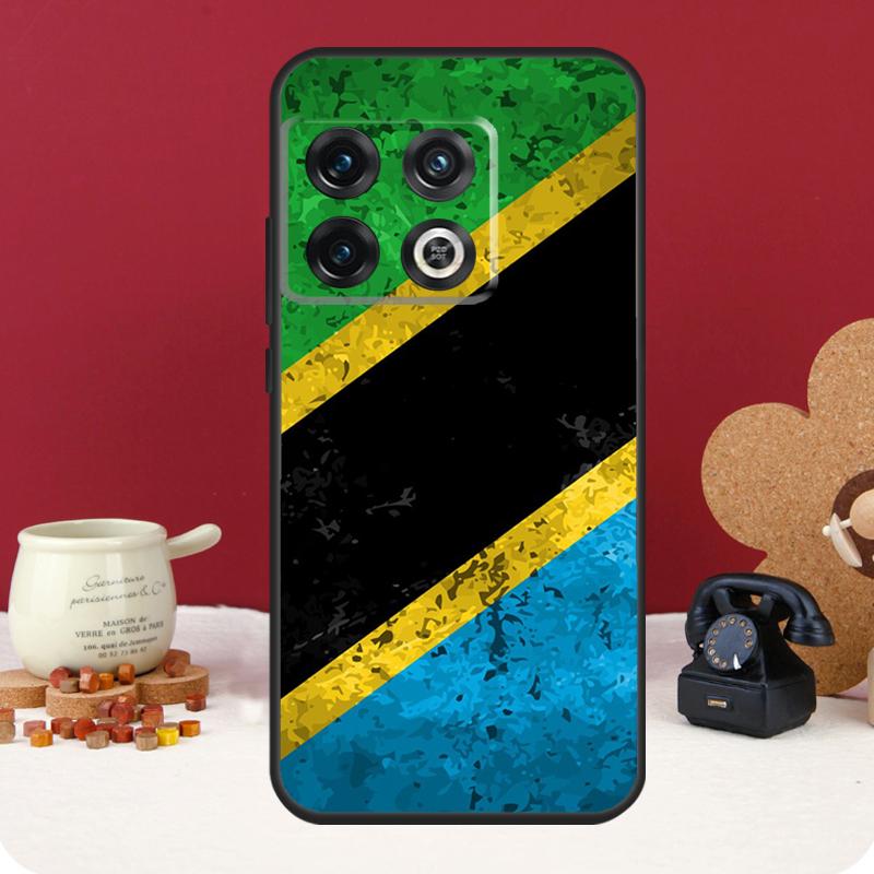 Tanzania National Flag Cover For OnePlus 13 12 11 13R 12R 10 Pro 8T 10T OnePlus Nord CE 4 3 2 Lite N30 N20 N10 Case