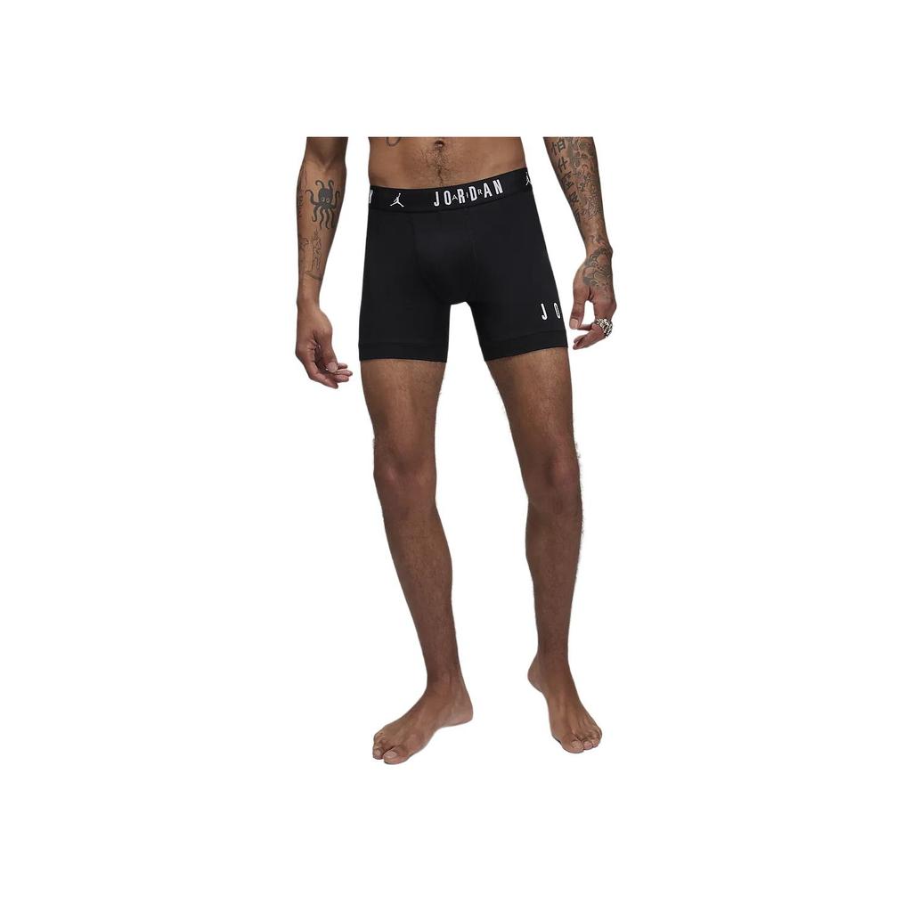 Jordan Flight Essentials Удобное облегающее трикотажное мягкое нижнее белье, 2 шт. в упаковке, мужское нижнее белье HF7298-010