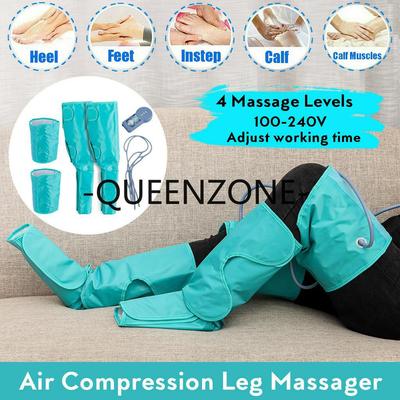 100-240 В Массажер для ног с воздушной компрессией, Давление, Терапия, Здравоохранение, Обертывание для стопы и лодыжки, Имитирует насосное действие, Снимает мышечную усталость