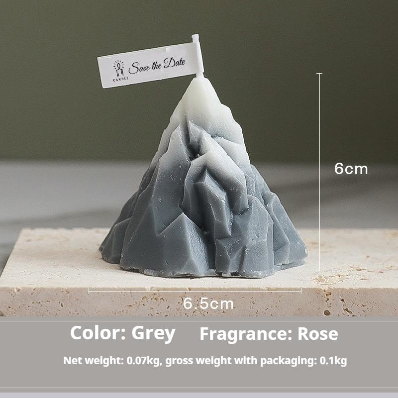Ароматические свечи Айсберг Креативные подарки Украшения ручной работы Декоративные ароматические свечи