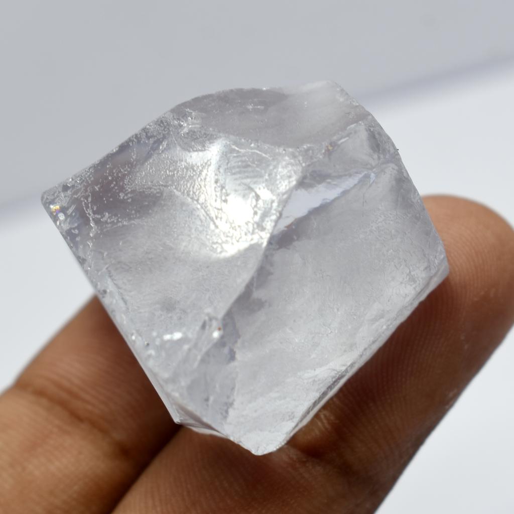 85.70 Ct Natural White Sapphire CERTIFIED Uncut Rough Rare Loose Gemstone