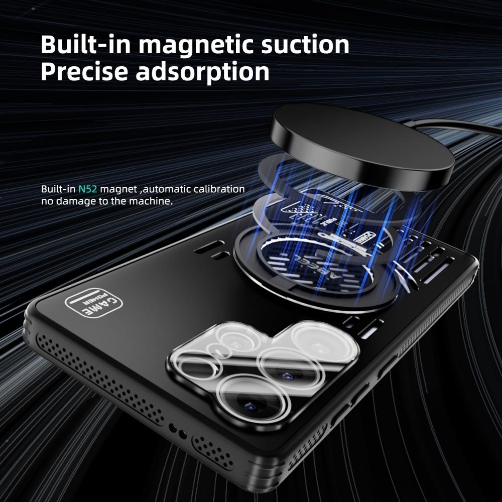 ICE Fog Алюминиевый сплав Полый Теплоотвод Для Чехла MagSafe Для Samsung S26 Ultra S25 Plus 360° Вращающийся Держатель Защитная Задняя Крышка