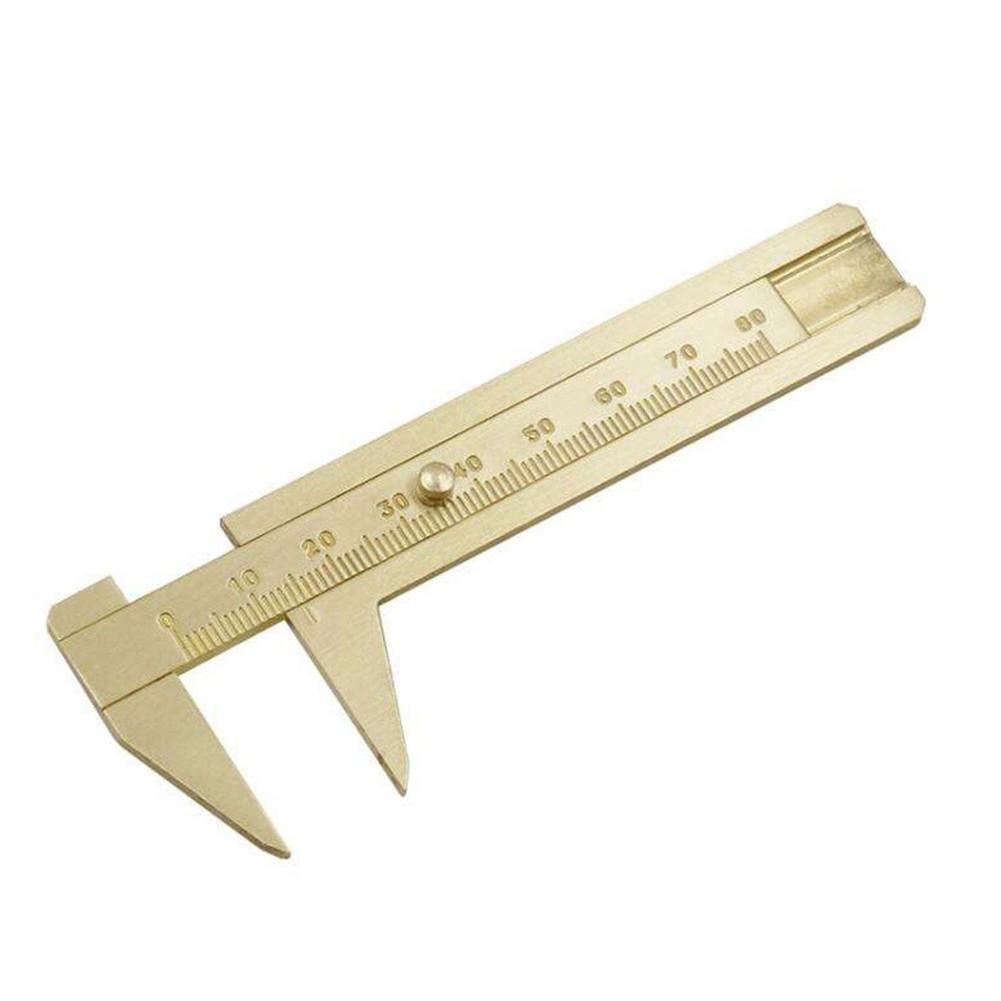 Small Brass Caliper for Precise Measurement Single or Double Scale Option