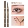 Smooth and Slim Sleeper Eyeliner Natural Three-dimensional Waterproof and Sweat Resistant Liquid Eyeliner Quick-dry Non-smudging Lasting Set Makeup