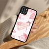 Lovely Strawberry Cake Phone Case Silicone PC+TPU Case for iPhone 11 12 13 Pro Max 8 7 6 Plus X SE XR Hard Fundas
