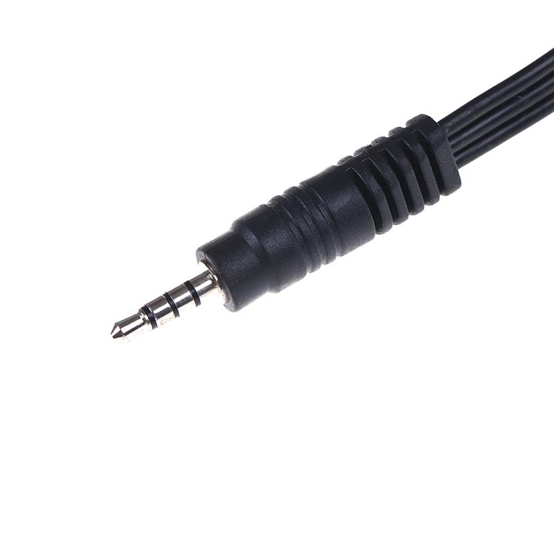 28 см 3,5 мм разъем AV между мужчинами и женщинами 3Rca аудио-видео кабель шнур стерео адаптер