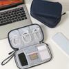 Портативная сумка-органайзер для кабелей, чехол для хранения электронных аксессуаров, водонепроницаемая сумка для кабелей для зарядных устройств, внешнего аккумулятора, USB-кабелей, наушников, SD-карт