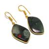 Boulder Opal Gemstone 925 Solid Sterling Silver Jewelry Earring 1.77" GK-5662