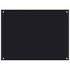 Vidaxl Panele Ochronne Do Kuchni, Czarne, 2 Szt., 80X60 Cm, Szkło