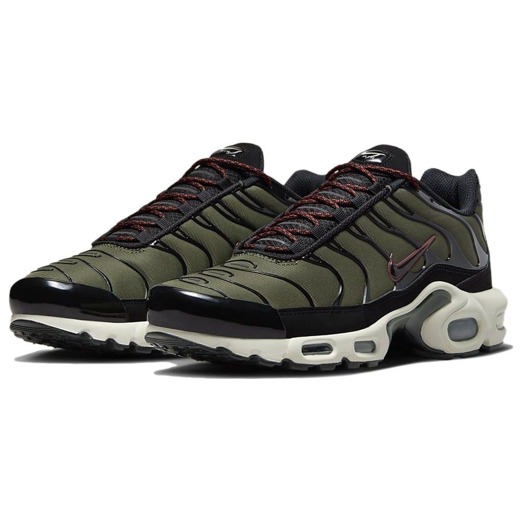 Nike Air Max Plus Black Cargo Khaki Men Sneakers Green Phantom FB9722-300