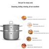 Zwilling Набор из глубокой кастрюли и пароварки Nova Plus 24 см из нержавеющей стали