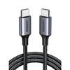 UGREEN USB Type C Cable - [PD Compatible 60W Rapid Charging] USB-C Cable USB C To USB C Disconnection Prevention Type C Cable Compatible with iPhone 1