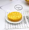 1/6 1/12  Doll House Simulation Miniature Mini Waffle Taiyaki Model Decor