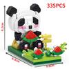 Panda Bracket Building Blocks Toys for Boys Girls Diamond Bricks Creative Construction Blocks Toys