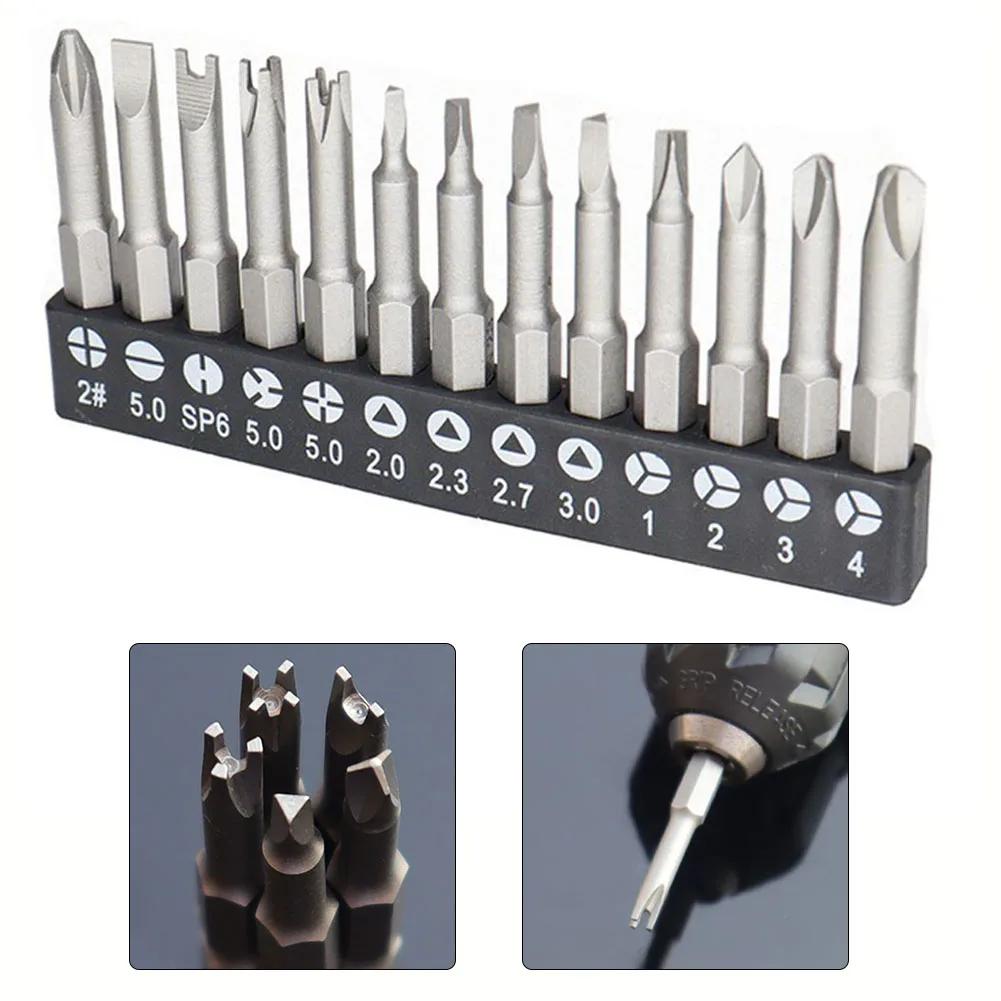 Special-shaped Screwdriver Bit PH2 U Y Shape Triangle 50mm Driver Bit For Electric Appliance Repairing Manual Tool Parts Amagi