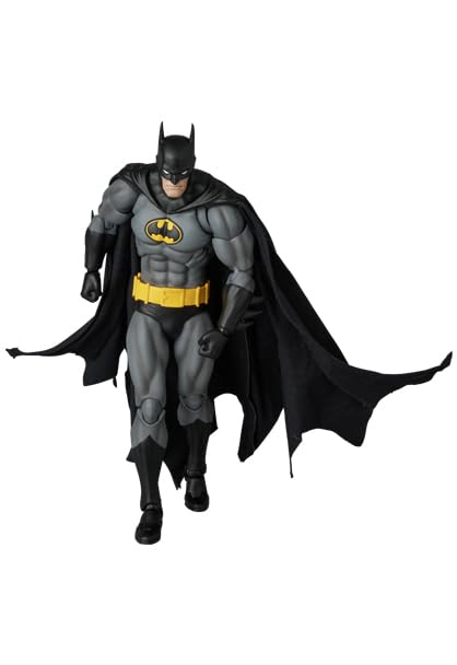 Medicom Toy MAFEX No.270 Knight Crusader Batman Black Ver. Approximately 160mm tall, non-scale, pre-painted action figure.