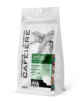 Kawa Ziarnista Cafeiere Arabica Tanzania Aa Gombe, 500 G