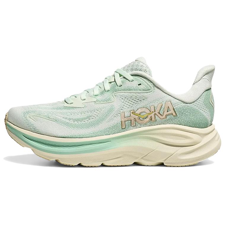 HOKA Clifton 10 Sea Glass Jadeite Women Sneakers Green 1162031-SJD