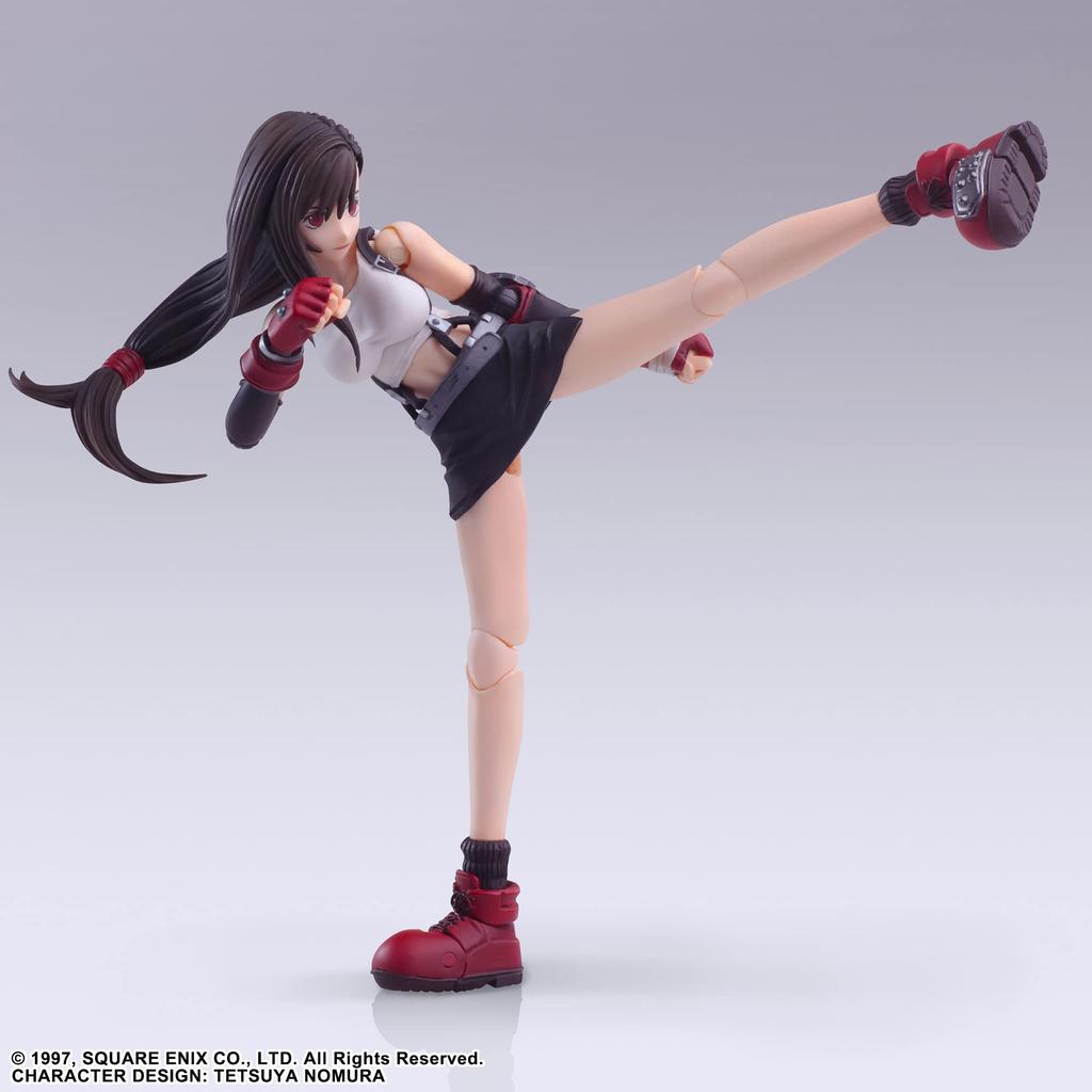 Square Enix Final Fantasy VII Bring Arts Tifa Lockhart PVC Movable Figure