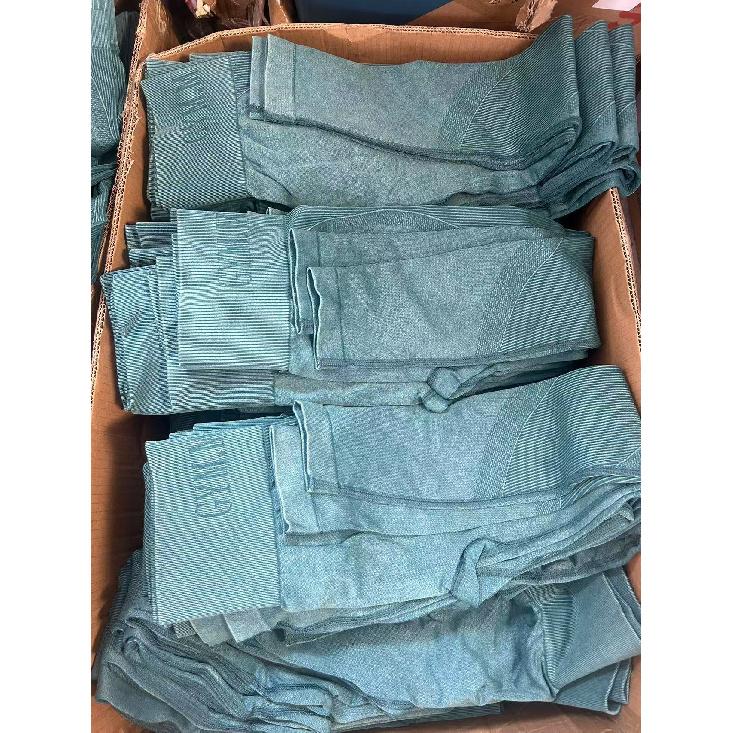 Новые матовые персиковые бесшовные брюки для йоги с эффектом ягодиц для женщин, облегающие леггинсы с надписью для фитнеса, упражнений, йоги для женщин