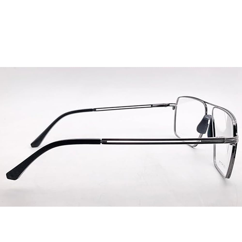 RSINC Ободковая оправа/очки/ Металл и Пластик Для Мужчин И Женщин, ,MH Серый Черный G-2631 54-17-140 | IB 21 | N1 MH G-2631 Серый Черный | IB 21