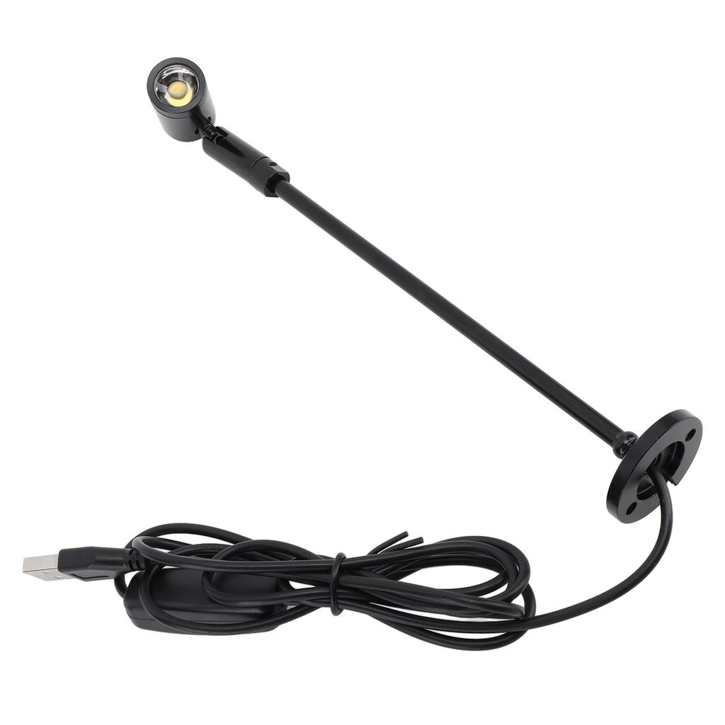 Standing Cabinet Spotlight LED Jewelry Display Spotlight Standing USB Powered Aluminium Mini Spotlight Lamp for Arts