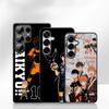 Phone Cover for Samsung Galaxy A55 A54 A25 A36 A17 A26 A35 A33 A34 A14 A37 S8 S9 S20 S21 FE S10 Plus Case Haikyuu Shoyo Hinata