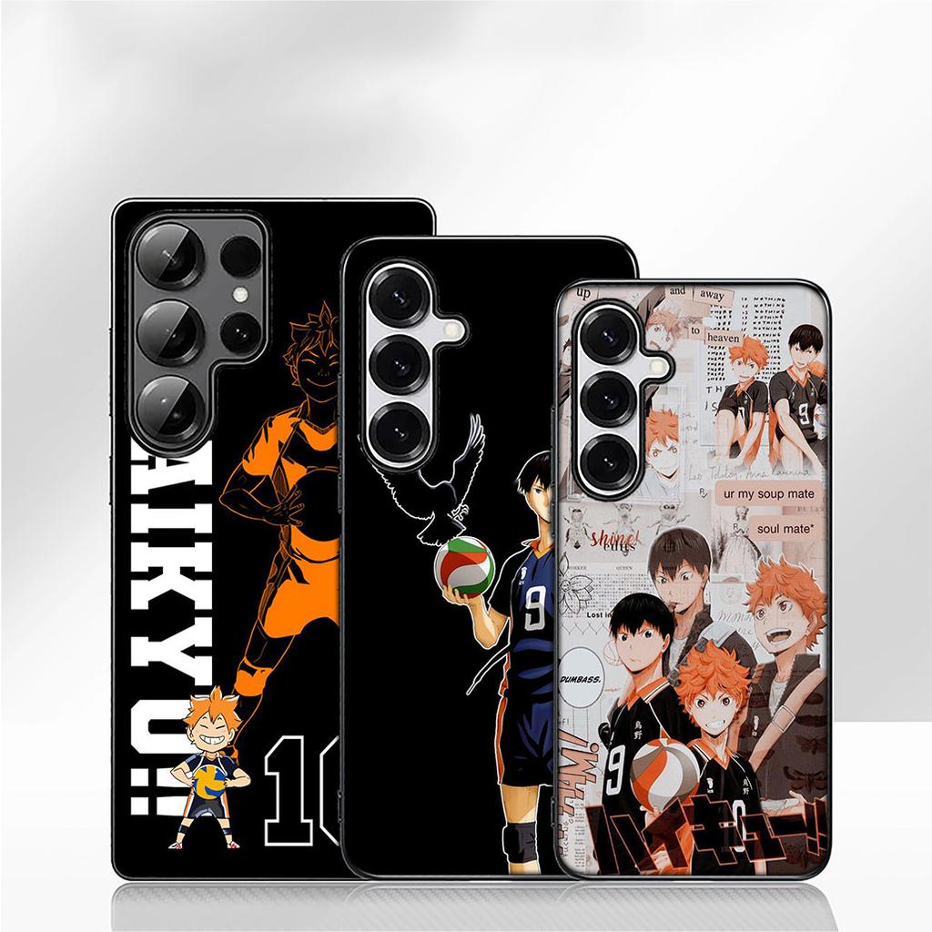 Phone Cover for Samsung Galaxy A55 A54 A25 A36 A17 A26 A35 A33 A34 A14 A37 S8 S9 S20 S21 FE S10 Plus Case Haikyuu Shoyo Hinata