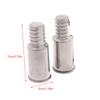 2Pcs Broom Extension Pole Adapter Tips Metal Threaded Handle Tips End Adapter Repair Kit Connector Handle Extension
