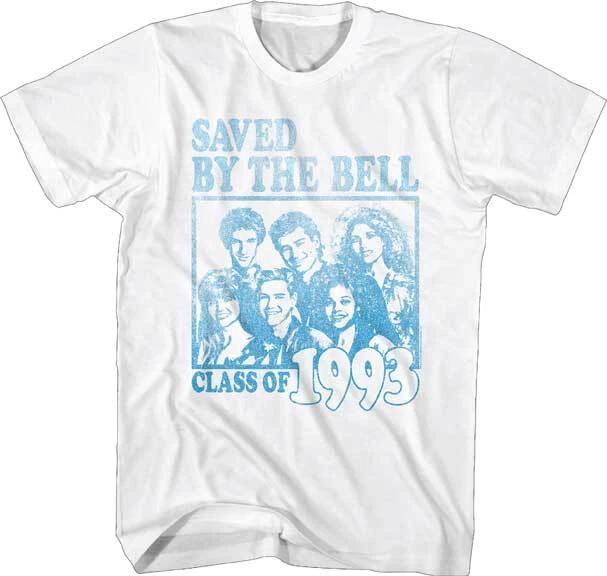 Saved By The Bell TV Show Faded Cast Photo Class Of 1993 Men's T Shirt
