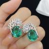 Sace Gems Классические кольца из медного сплава с цирконием, серьги, кулон, ожерелье, комплекты ювелирных изделий, подарки для свадебной вечеринки